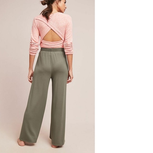 NEW Anthropologie ROCHELLE TULIP PANTS - Picture 2 of 5